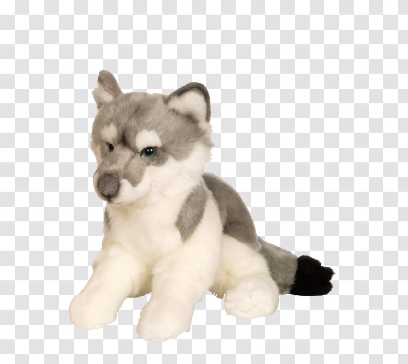 Stuffed Animals & Cuddly Toys Plush Amazon.com Gray Wolf - Heart - Toy Transparent PNG