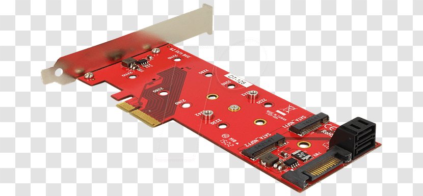 M.2 PCI Express NVM Conventional Electrical Connector - Pci - Technology Transparent PNG