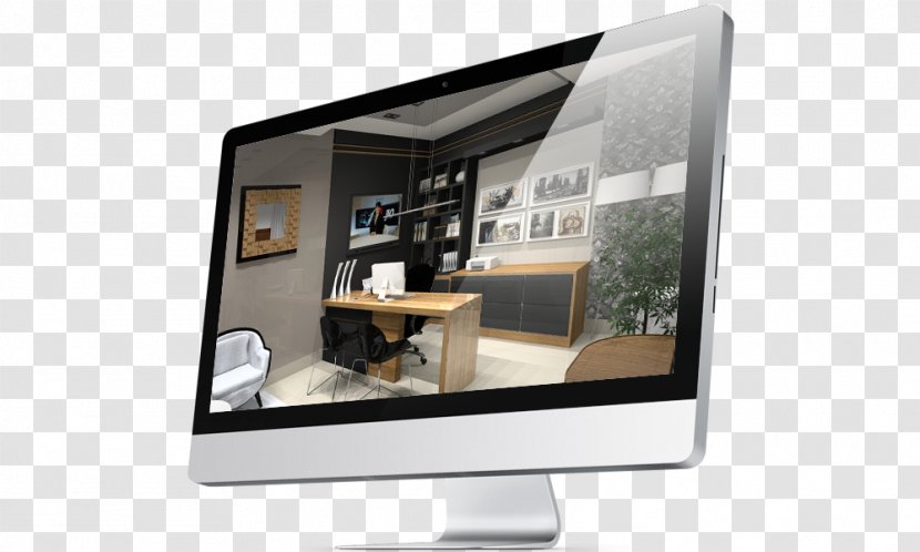 Computer Monitors Multimedia Furniture Output Device Flat Panel Display - Monitor - Novak Transparent PNG