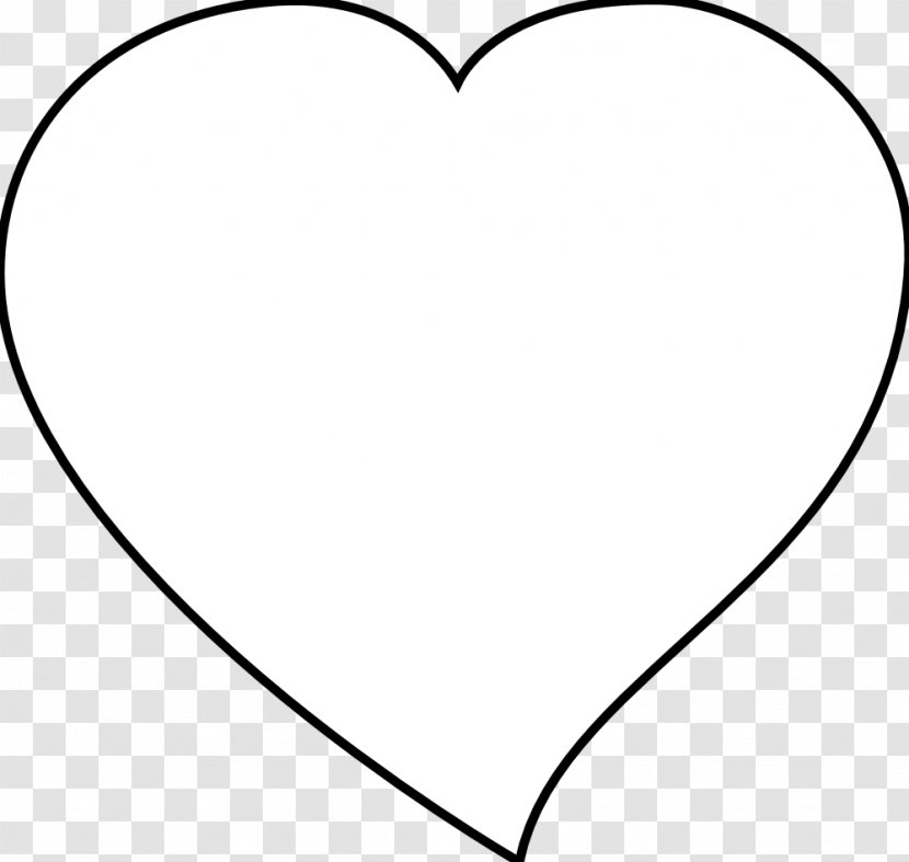 White Heart Black Area Clip Art - Cartoon - Masculine Valentine Cliparts Transparent PNG