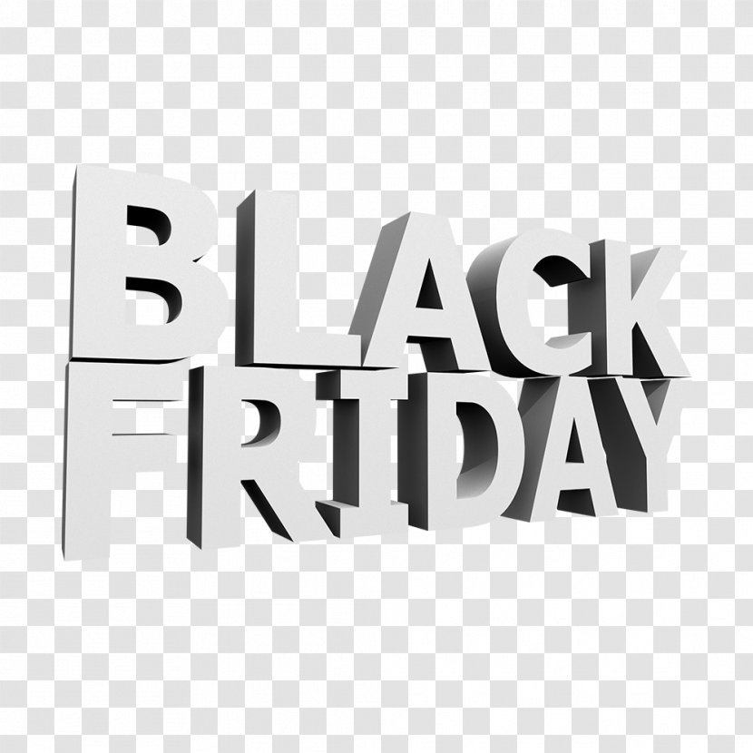 Black Friday 3D Computer Graphics - Text Transparent PNG