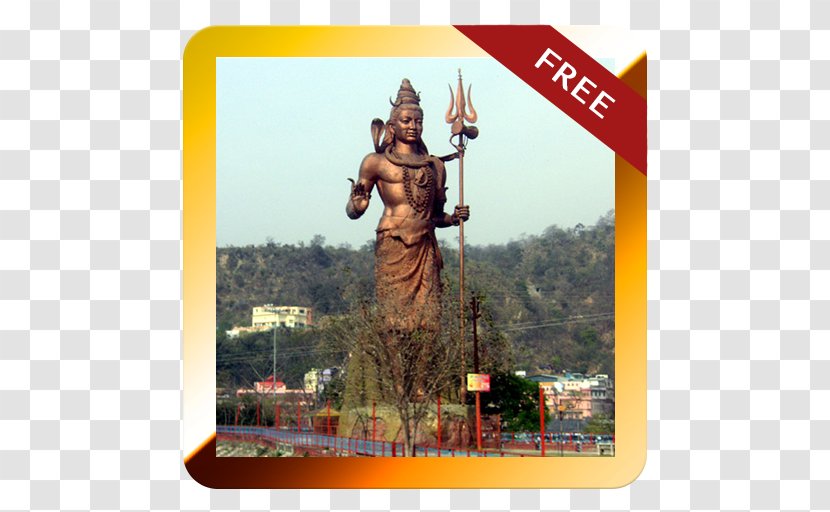 Statue Of Lord Shiva Har Ki Pauri Rishikesh Kedarnath - Memorial - Holi River Ganga Transparent PNG