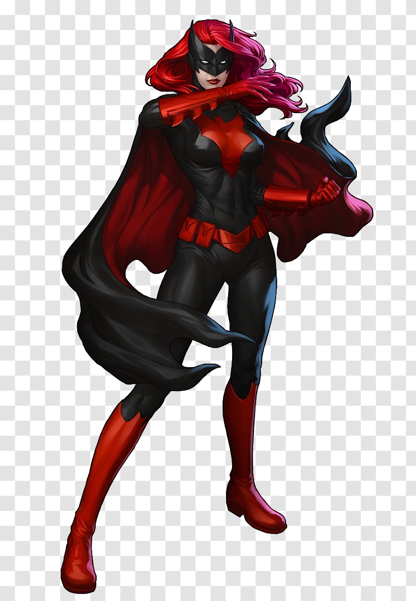 Batwoman Batgirl Black Canary Poison Ivy Huntress - Mythical Creature Transparent PNG