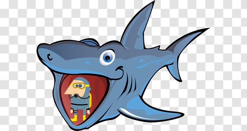 Shark Cartoon Clip Art - Fish Transparent PNG