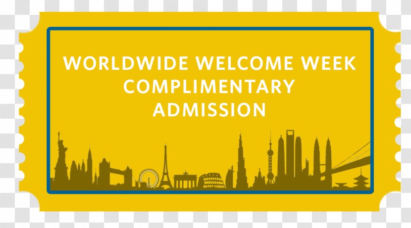 Color Wall Sticker Logo Yellow - Text - Admission Ticket Transparent PNG