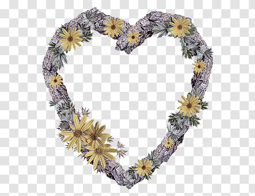 Yellow Lei Heart Leaf Fashion Accessory - Flower Plant Transparent PNG