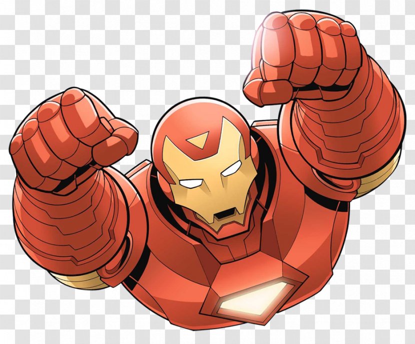 Iron Man Deadpool Captain America Superhero Fist - Hand - Baseball Protective Gear Transparent PNG
