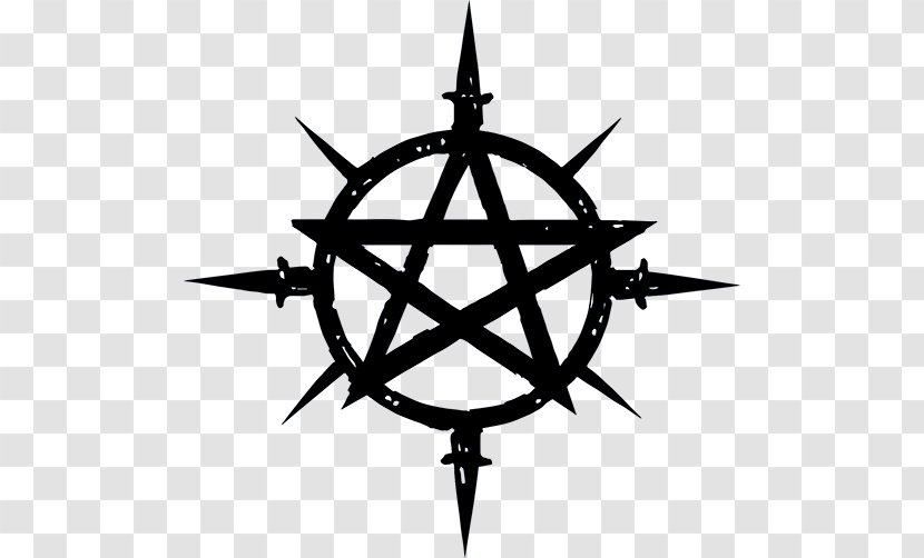 Book Of Shadows Symbol Wicca Pentagram Witchcraft - Demon Transparent PNG