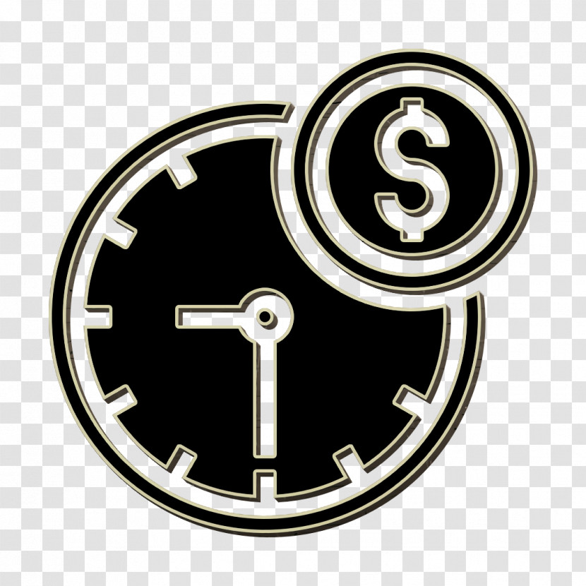 Clock Icon Shopping Icon Time Is Money Icon Transparent PNG