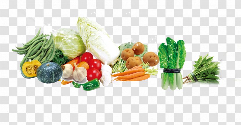 Leaf Vegetable Vegetarian Cuisine Radish Chinese Cabbage - Fresh Elements Transparent PNG