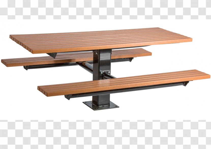 Picnic Table Furniture Plastic - Bench - Top Transparent PNG