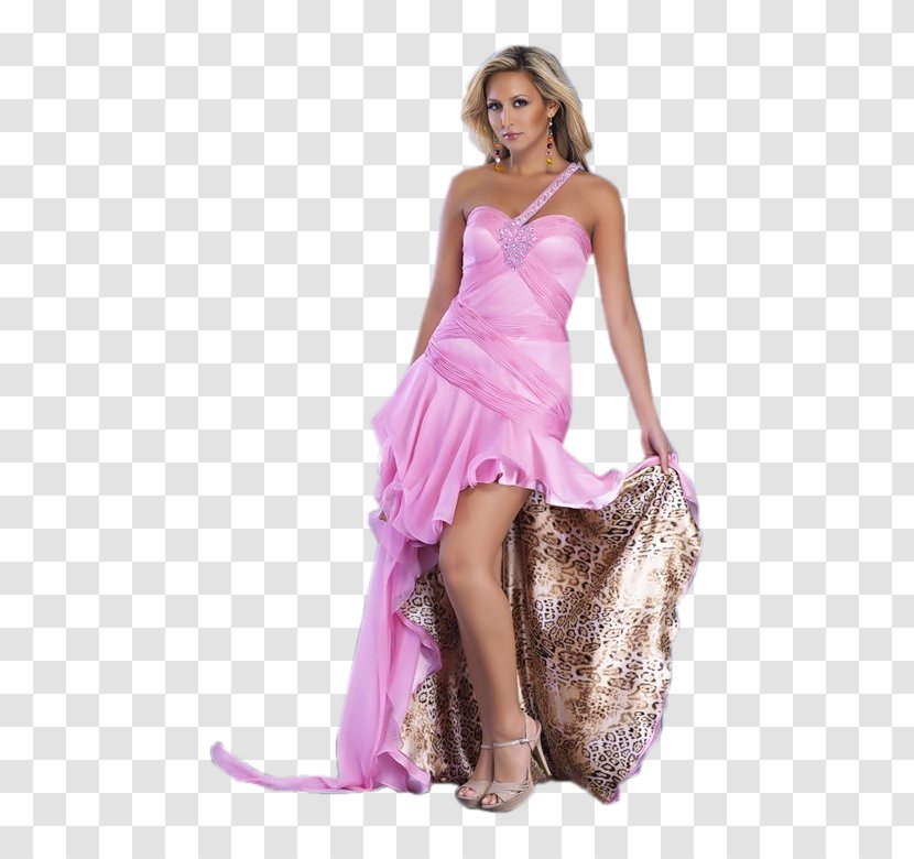 Cocktail Dress Evening Gown Woman - Frame - Tube Transparent PNG