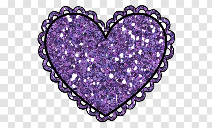 Valentine's Day Sticker Purple Heart Gift - Frame - Share Button Creative Transparent PNG