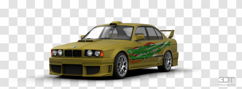 City Car BMW Motor Vehicle Compact - Bumper - Bmw E34 Transparent PNG