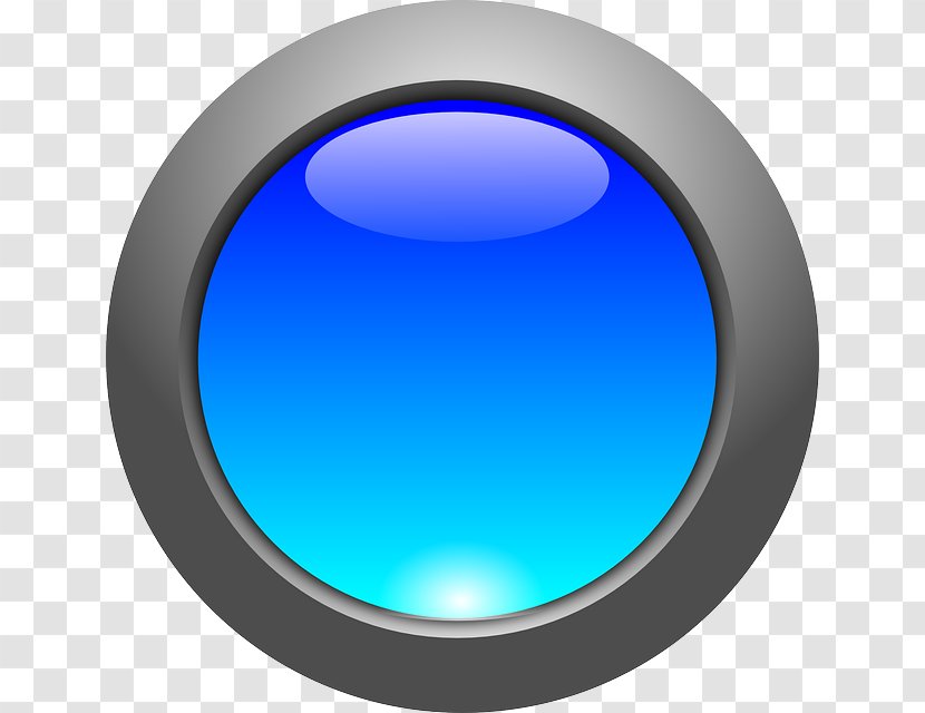 Sphere Clip Art - Blue - Steel Transparent PNG