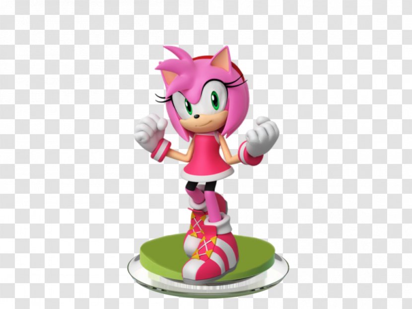 Mario & Sonic At The Olympic Games Hedgehog 2 Amy Rose Shadow - Disney Infinity Transparent PNG