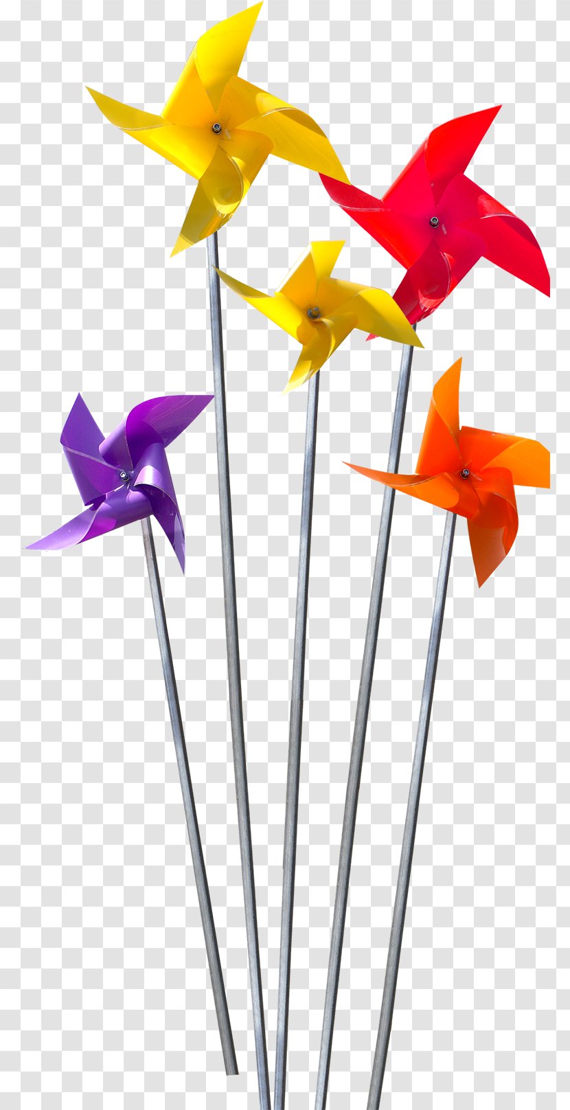 Paper - Mill - Colorful Windmill Transparent PNG