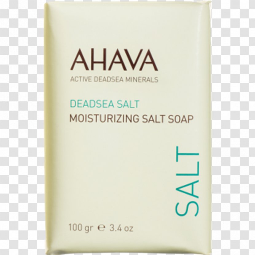 Dead Sea Salt AHAVA Cosmetics Soap - Moisturizer Transparent PNG