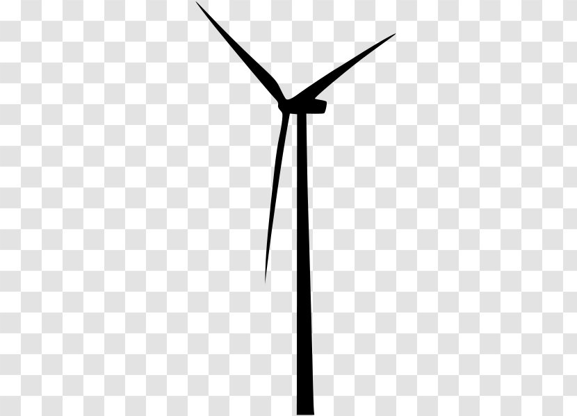 Wind Turbine Energy Line - Farm Transparent PNG