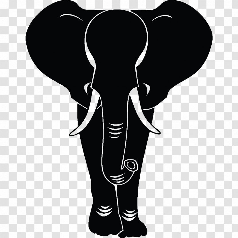 Indian Elephant African Elephantidae - Silhouette - Africa Transparent PNG