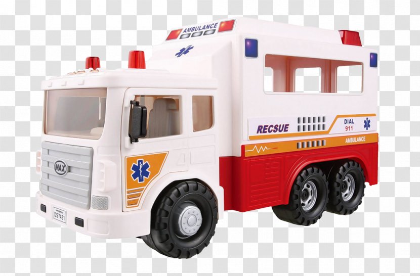 Ambulance, Ambulance! Toy Emergency Vehicle - Service - Ambulance Transparent PNG