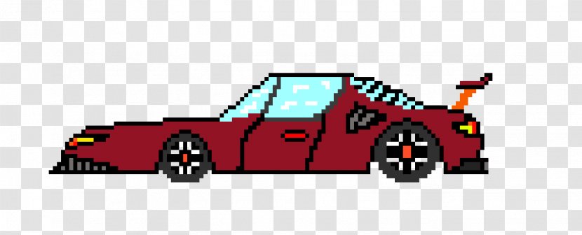 Car Pixel Art Clip - Family - Cartoon Transparent PNG