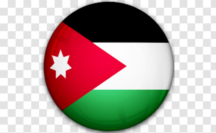 Flag Of Jordan Flags The World National - Red Transparent PNG