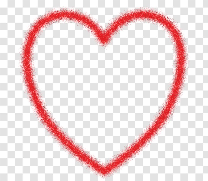 Heart Drawing - Valentine S Day - Heart-shaped Spray Transparent PNG