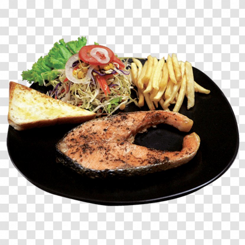 Fish Steak Sirloin Barbecue Rib Eye - Pork Chop - Food Picture Material Transparent PNG