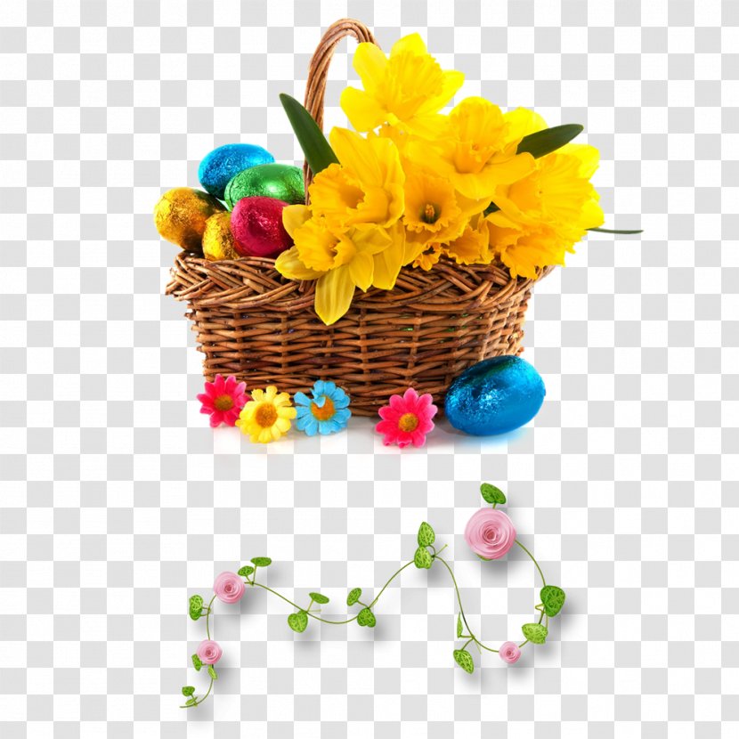 Easter Bunny Winnie The Pooh: Poohs Basket - Decoration Design Transparent PNG