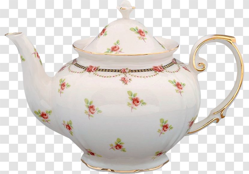 Flowering Tea Teapot Set Porcelain - Kettle - Pot Transparent PNG