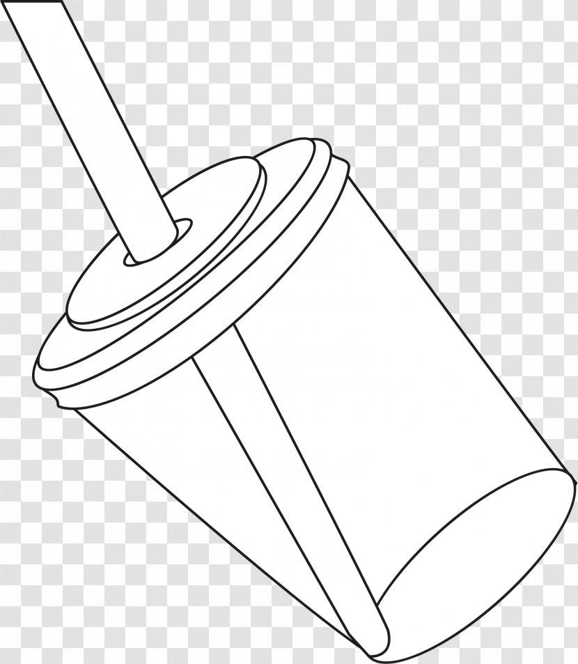 Drinking Straw Drawing Line Art - Cup - Drink Transparent PNG
