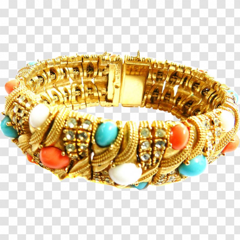 Turquoise Bracelet Bangle Jewelry Design Jewellery - Gemstone Transparent PNG