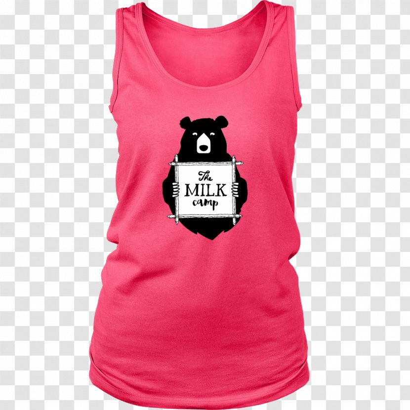 T-shirt Hoodie Top Gift - Vest - Milk Flow Transparent PNG