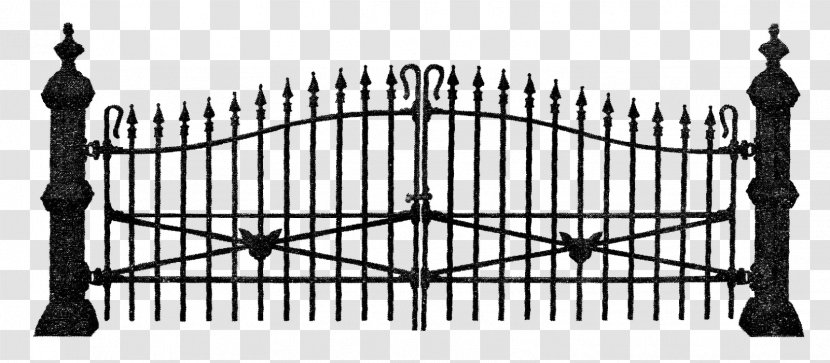 YouTube Halloween Wrought Iron Clip Art - Fence Transparent PNG
