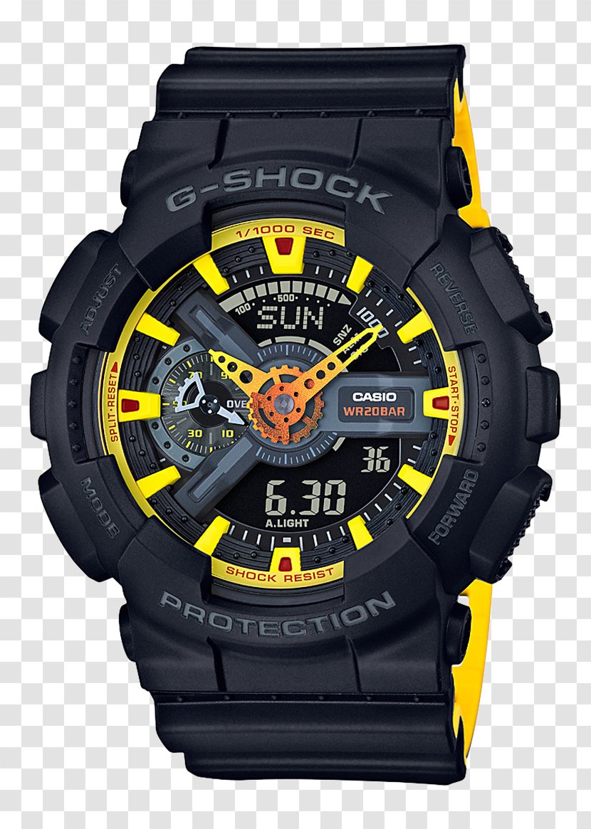 G-Shock GA100 Casio Shock-resistant Watch - Strap Transparent PNG