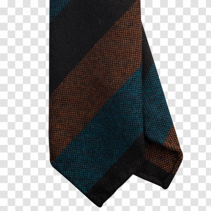 Necktie Silk Woven Fabric Turquoise Blue - Clothing Accessories - Brown Stripes Transparent PNG