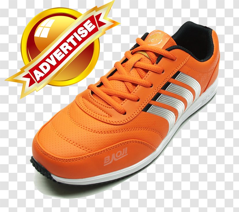 Sneakers Shoe Orange Sportswear Vans - Fashion - Fackbook Transparent PNG