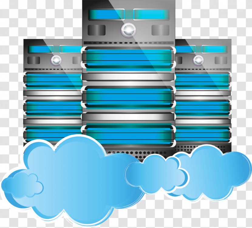 Cloud Computing Data Center Storage Database - Computer Servers Transparent PNG