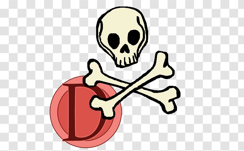 Skull And Crossbones Clip Art - Dead Fish Transparent PNG