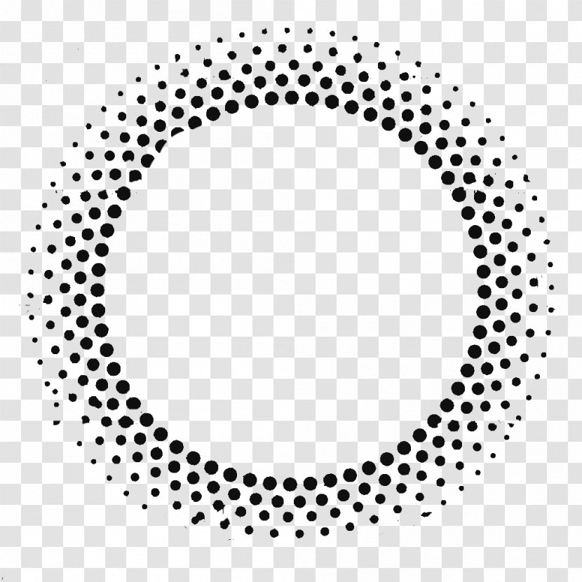 Halftone Polka Dot - Royaltyfree - Circle Transparent PNG
