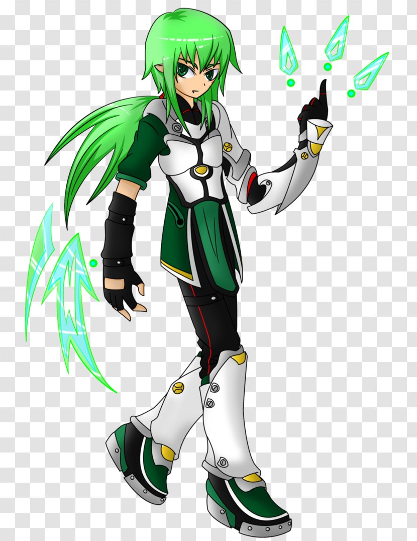 Elsword Character Costume Massively Multiplayer Online Game Fan Art - Silhouette - Gallery Transparent PNG