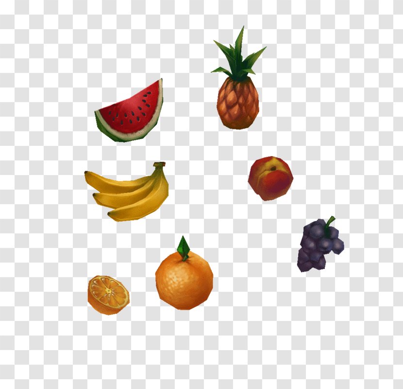 Vegetarian Cuisine Diet Food Superfood - Fruit - Hand-painted 3d Fruits Transparent PNG