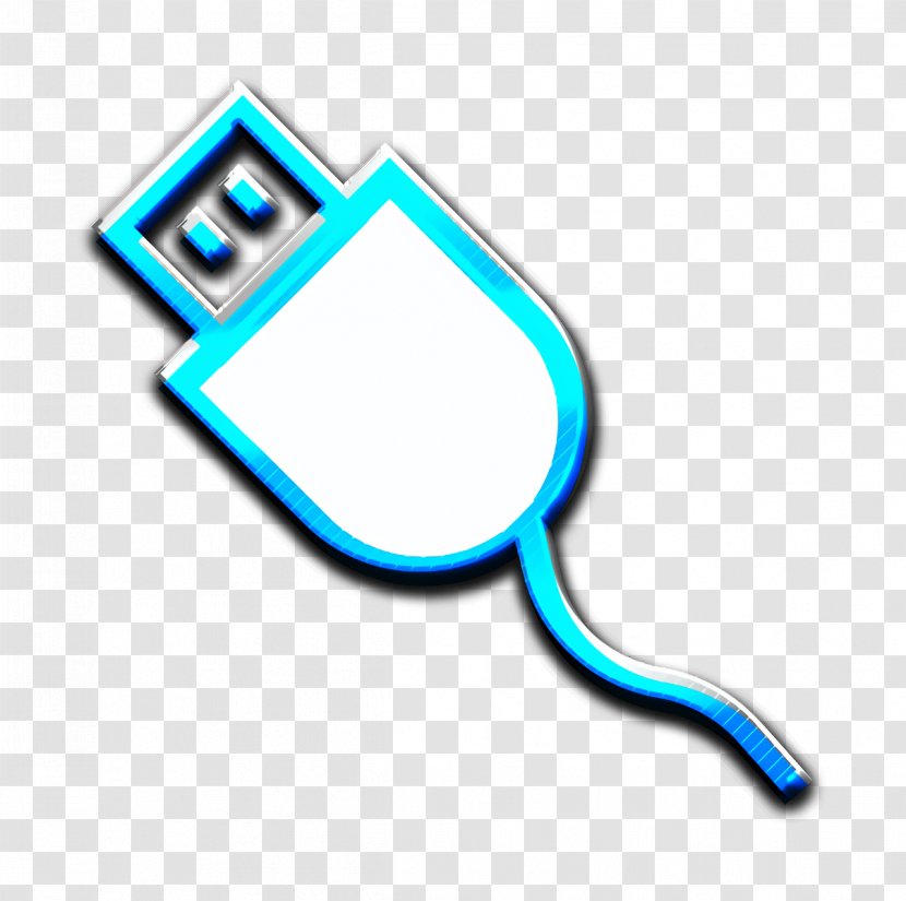 Cable Icon Connection Connector - Plug - Logo Electric Blue Transparent PNG