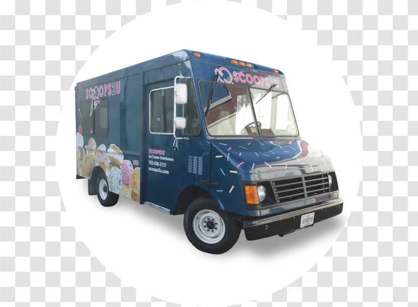 Car Ice Cream Van Truck Commercial Vehicle - Food Transparent PNG