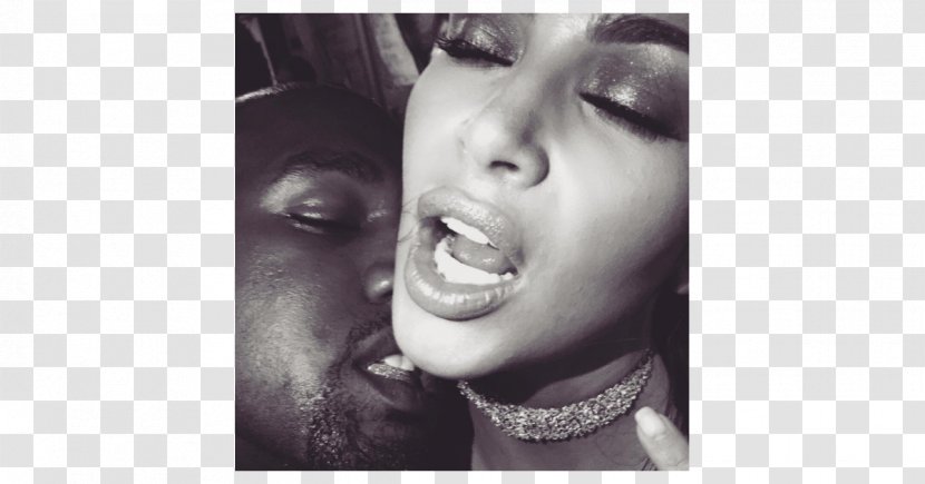 Nose Chin Forehead Mouth Lip - Head - Kanye West Transparent PNG
