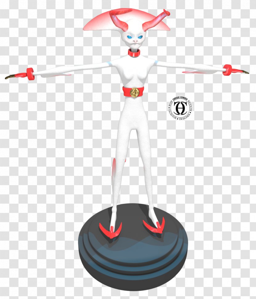 Technology Cartoon Figurine - Red Transparent PNG