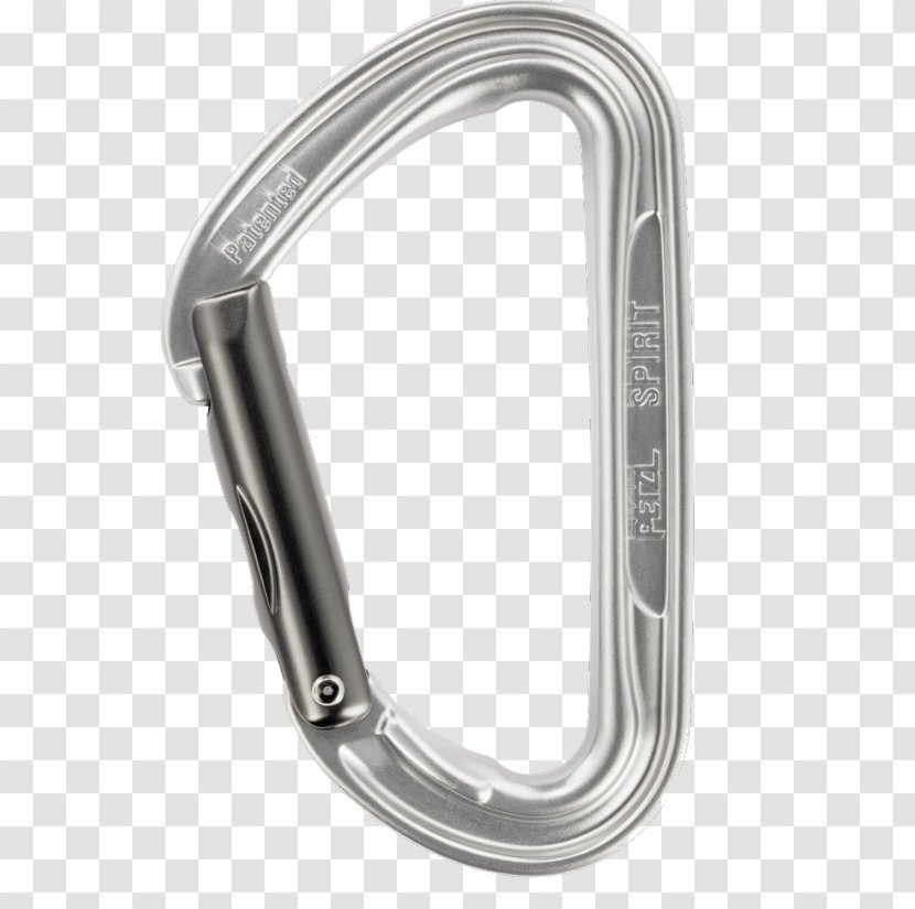 Carabiner Quickdraw Petzl Rock Climbing - Black Diamond Equipment Transparent PNG