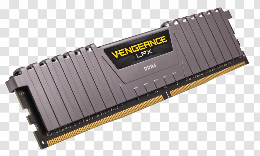 DDR4 SDRAM Corsair Vengeance LPX Computer Memory Synchronous Dynamic Random-access - Data Storage - Ddr4 Transparent PNG