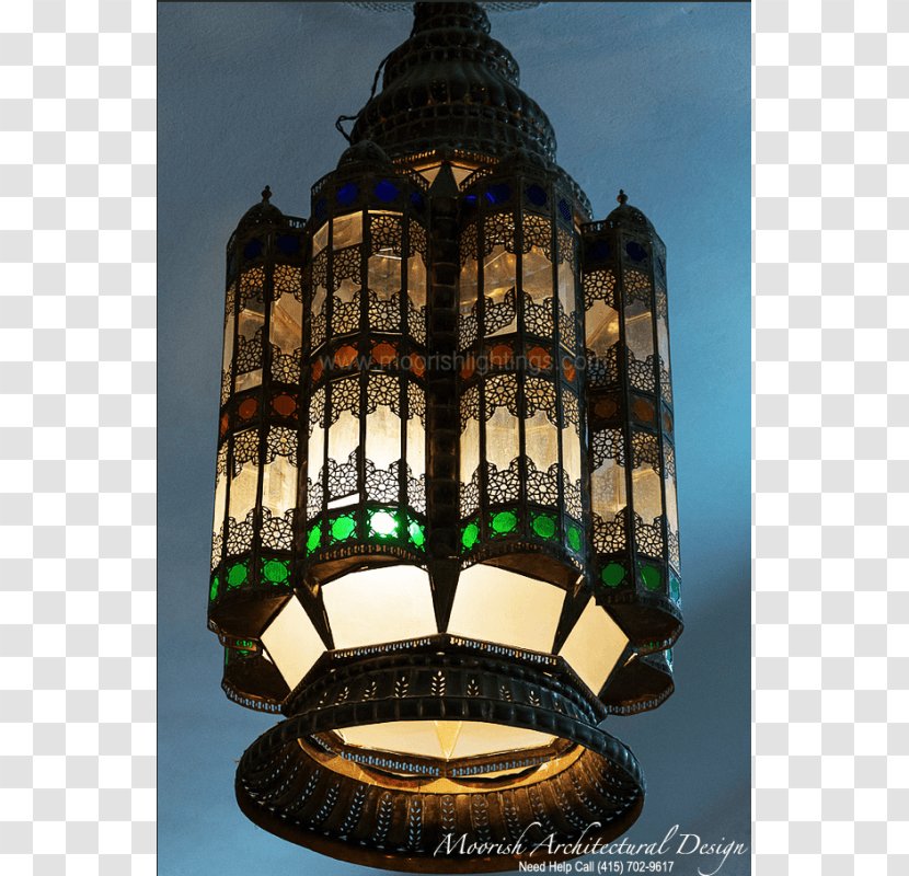 Lantern Light Fixture Stained Glass - Window Transparent PNG